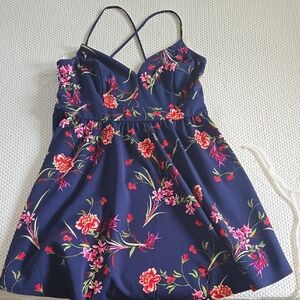 Floral Spaghetti Strap Dress